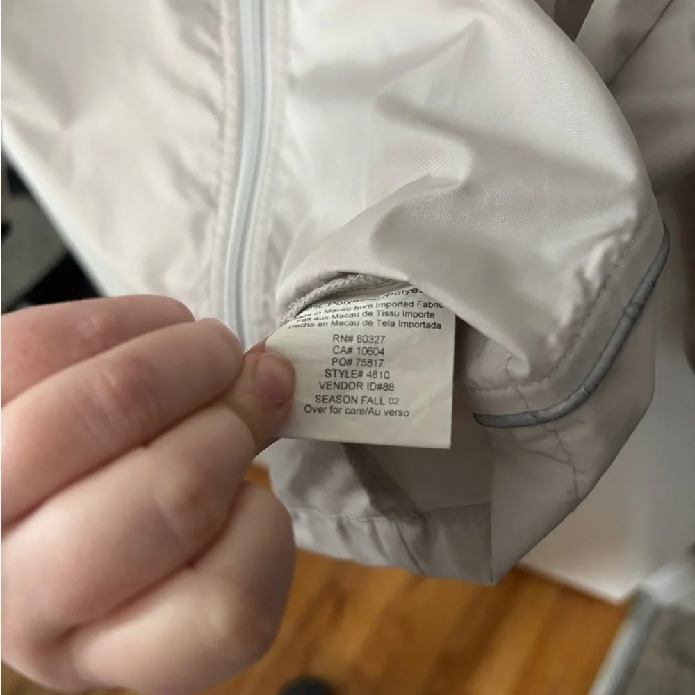 Vintage ‘02 Pearl Izumi Women’s XL Beige Jacket - Picture 9 of 9